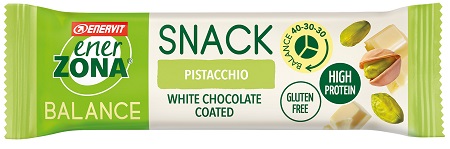 ENERZONA SNACK PISTACCHIO CIOCCOLATO BIANCO 27 G - Farmacia Nuova Dr.ssa Gabriella Catellani