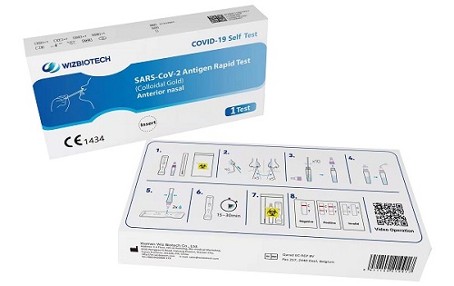 TEST ANTIGENICO RAPIDO COVID-19 AUTODIAGNOSTICO DETERMINAZIONE QUALITATIVA ANTIGENI SARS-COV-2 IN TAMPONI NASALI MEDIANTE IMMUNOCROMATOGRAFIA - Farmacia Nuova Dr.ssa Gabriella Catellani