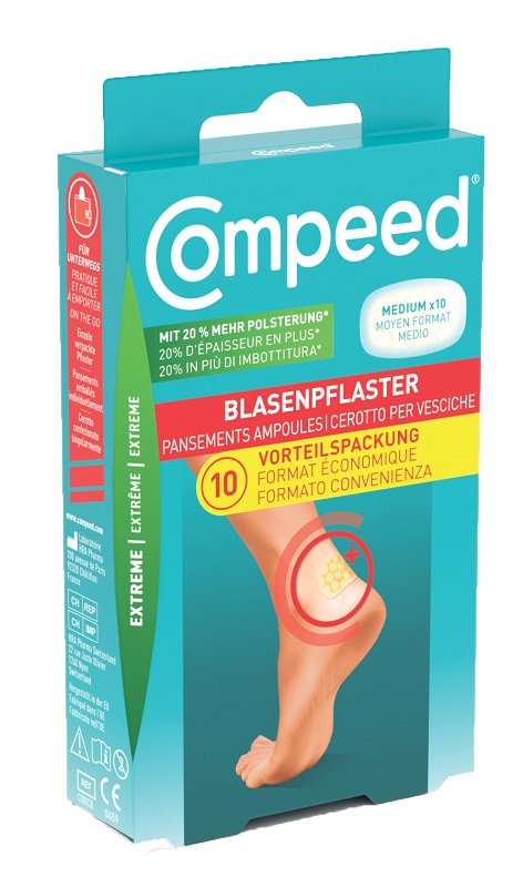 CEROTTI COMPEED PER VESCICHE MEDIO EXTREME 10 PEZZI - Farmacia Nuova Dr.ssa Gabriella Catellani