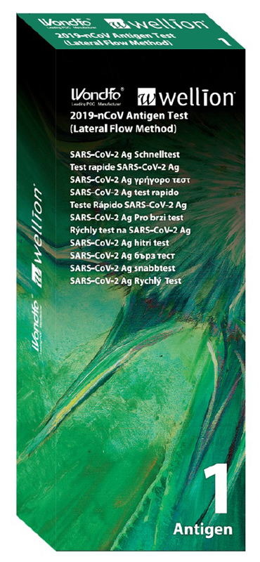 TEST ANTIGENICO RAPIDO COVID-19 WONDFO 2019-NCOV AUTODIAGNOSTICO DETERMINAZIONE QUALITATIVA ANTIGENI SARS-COV-2 IN TAMPONI NASALI MEDIANTE IMMUNOCROMATOGRAFIA BUFFER PRE INSERITO - Farmacia Nuova Dr.ssa Gabriella Catellani