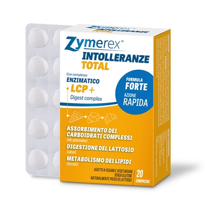 ZYMEREX INTOLLERANZE TOTAL 20 COMPRESSE - Farmacia Nuova Dr.ssa Gabriella Catellani
