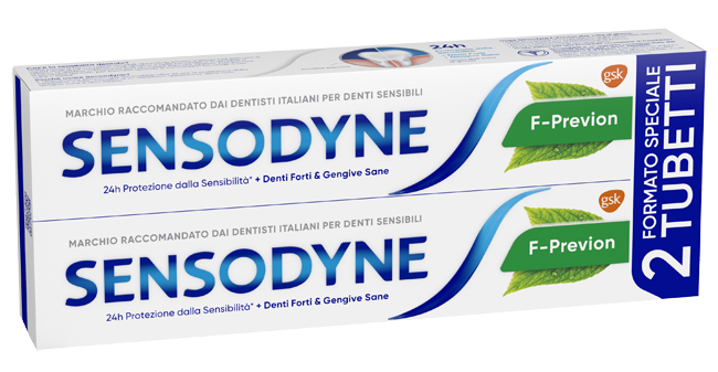 SENSODYNE F PREVION 2 X 75 ML - Farmacia Nuova Dr.ssa Gabriella Catellani