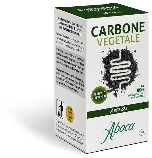 CARBONE VEGETALE 30 COMPRESSE - Farmacia Nuova Dr.ssa Gabriella Catellani