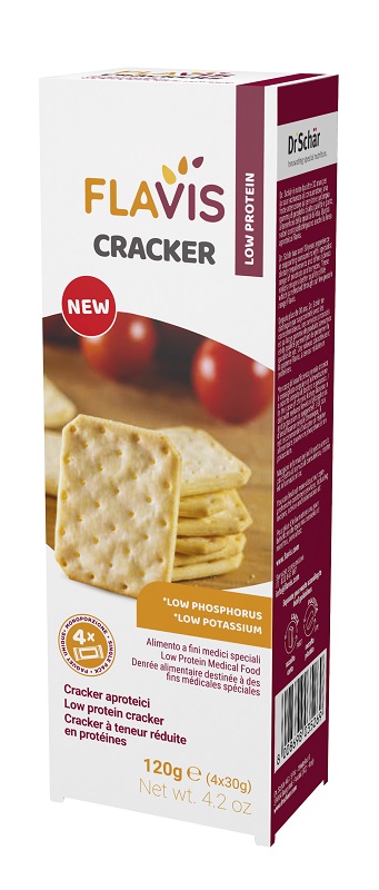 FLAVIS CRACKER APROTEICI 4 PORZIONI DA 30 G - Farmacia Nuova Dr.ssa Gabriella Catellani