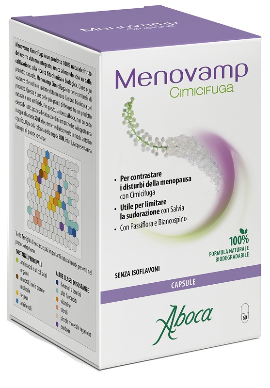 MENOVAMP CIMICIFUGA 60 CAPSULE - Farmacia Nuova Dr.ssa Gabriella Catellani