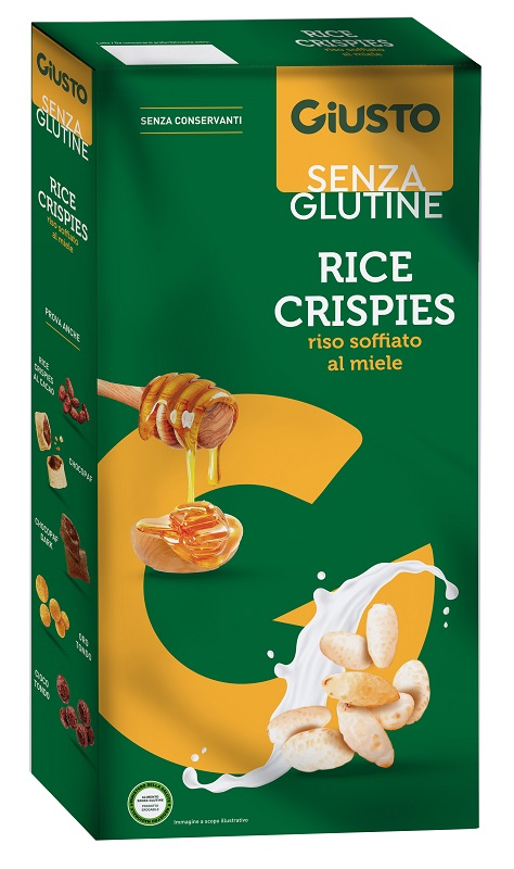 GIUSTO SENZA GLUTINE RICE CRISPIES 250 G - Farmacia Nuova Dr.ssa Gabriella Catellani