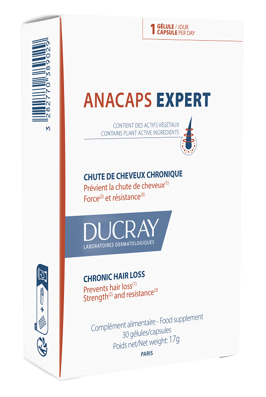 DUCRAY ANACAPS EXPERT CAPELLI E UNGHIE 30 CAPSULE - Farmacia Nuova Dr.ssa Gabriella Catellani