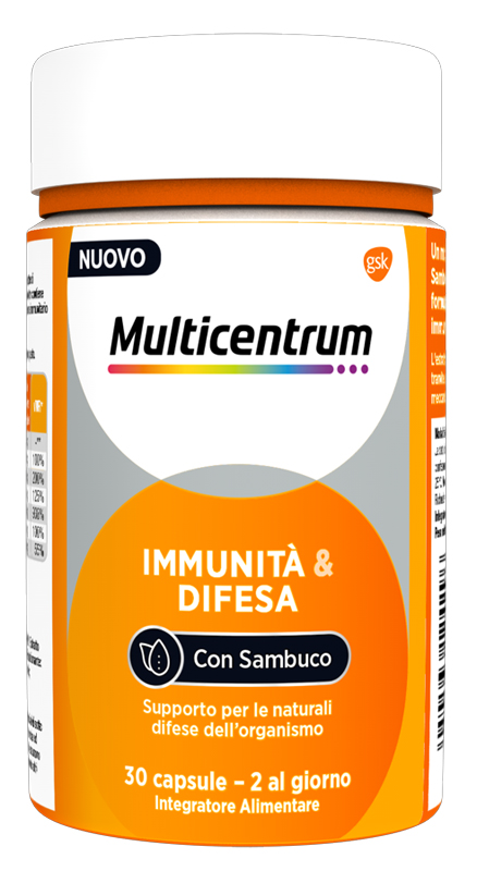 MULTICENTRUM IMMUNITA' & DIFESA 30 CAPSULE - Farmacia Nuova Dr.ssa Gabriella Catellani