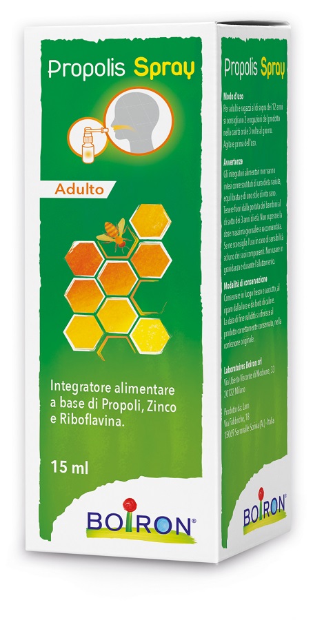 PROPOLIS SPRAY ADULTO 15 ML - Farmacia Nuova Dr.ssa Gabriella Catellani