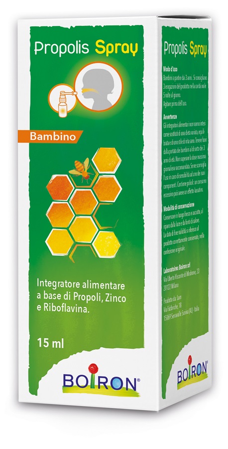 PROPOLIS SPRAY BAMBINO 15 ML - Farmacia Nuova Dr.ssa Gabriella Catellani