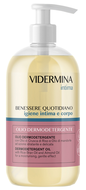 VIDERMINA INTIMA OLIO DETERGENTE CORPO E INTIMO 500 ML - Farmacia Nuova Dr.ssa Gabriella Catellani