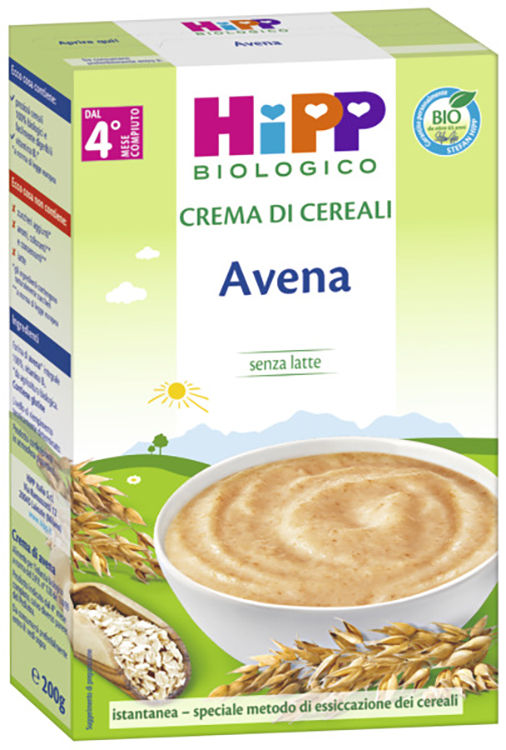 HIPP BIO CREMA CEREALI AVENA 200 G - Farmacia Nuova Dr.ssa Gabriella Catellani