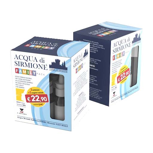 ACQUA DI SIRMIONE FAMILY PACK 12 FLACONCINI DA 15 ML - Farmacia Nuova Dr.ssa Gabriella Catellani