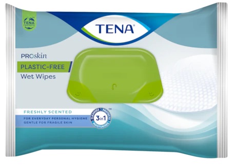 TENA WET WIPES PLASTIC FREE 48 PEZZI - Farmacia Nuova Dr.ssa Gabriella Catellani
