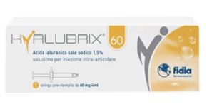 SIRINGA INTRA-ARTICOLARE HYALUBRIX 60 ACIDO IALURONICO 1,5% 60 MG 4 ML - Farmacia Nuova Dr.ssa Gabriella Catellani