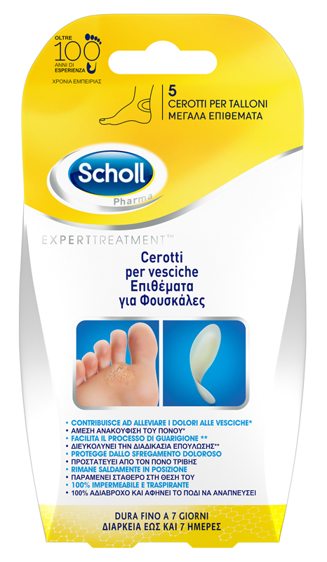 CEROTTO SCHOLL VESCICHE TALLONE 6 PEZZI - Farmacia Nuova Dr.ssa Gabriella Catellani