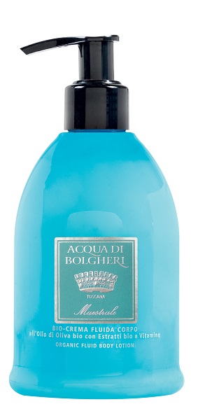 ACQUA DI BOLGHERI BIO CREMA FLUIDA CORPO MAESTRALE 300 ML - Farmacia Nuova Dr.ssa Gabriella Catellani