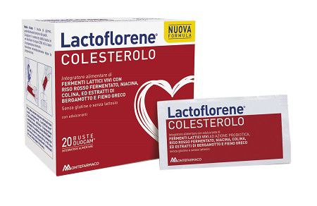 LACTOFLORENE COLESTEROLO 20 BUSTINE - Farmacia Nuova Dr.ssa Gabriella Catellani