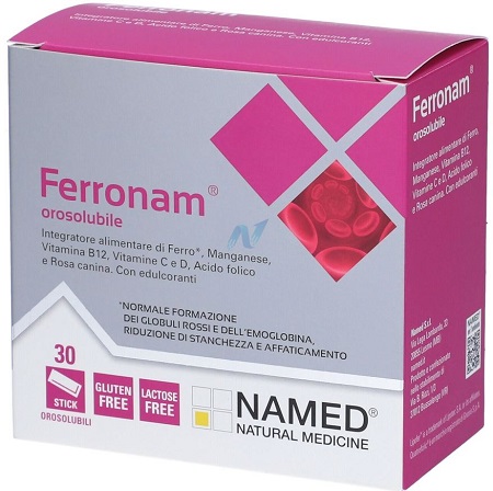 FERRONAM OROSOLUBILE 30 BUSTE - Farmacia Nuova Dr.ssa Gabriella Catellani