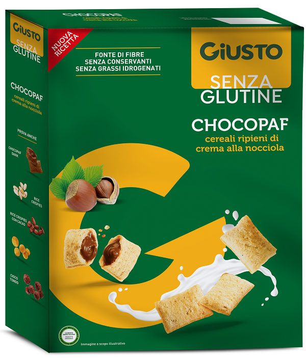 GIUSTO SENZA GLUTINE CHOCOPAF 300 G - Farmacia Nuova Dr.ssa Gabriella Catellani