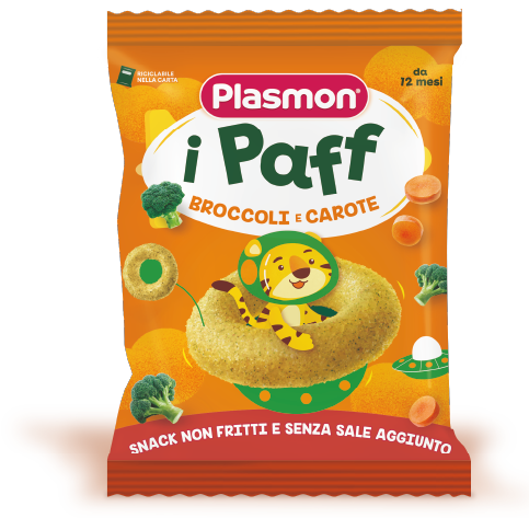 PLASMON PAFF ANELLINI BROCCOLI CAROTA 15 G - Farmacia Nuova Dr.ssa Gabriella Catellani