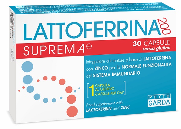 LATTOFERRINA 200 SUPREMA+ 30 CAPSULE - Farmacia Nuova Dr.ssa Gabriella Catellani