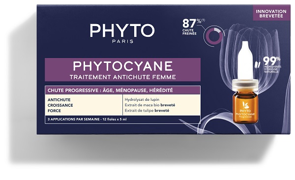 PHYTOCYANE FIALE DONNA CADUTA PROGRESSIVA 12 FIALE DA 5 ML - Farmacia Nuova Dr.ssa Gabriella Catellani