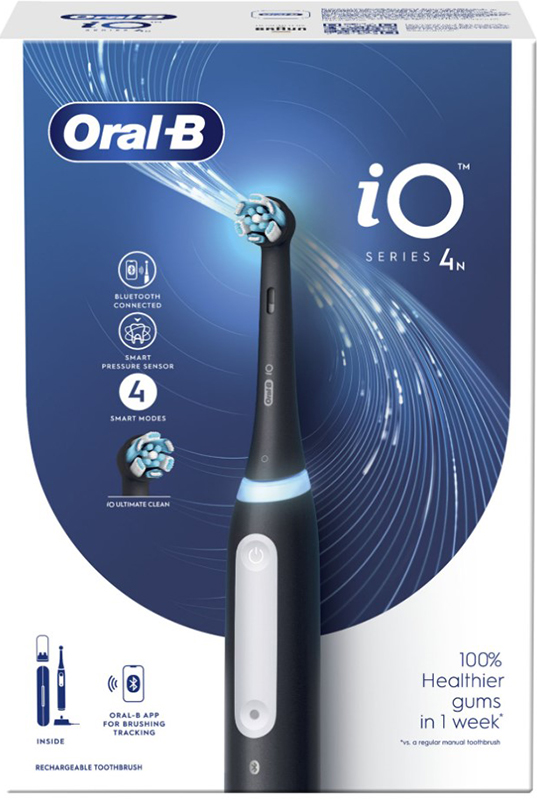 ORALB IO 4 BLACK SPAZZOLINO ELETTRICO - Farmacia Nuova Dr.ssa Gabriella Catellani