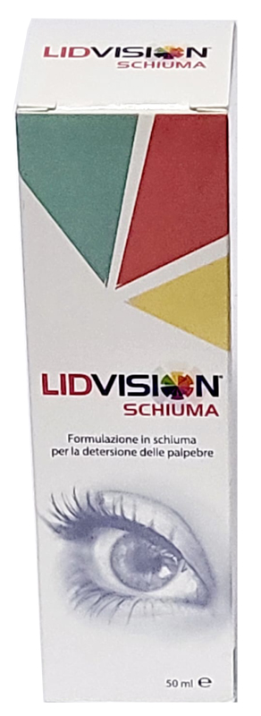 LIDVISION SCHIUMA PER DETERSIONE PALPEBRE 50 ML - Farmacia Nuova Dr.ssa Gabriella Catellani