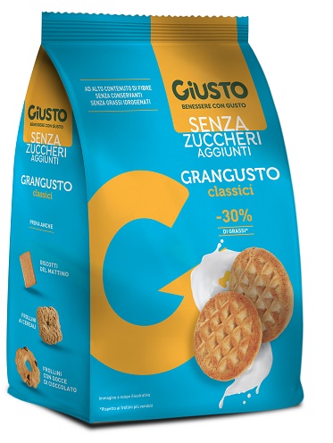 GIUSTO SENZA ZUCCHERO GRANGUSTO CLASSICI 350 G - Farmacia Nuova Dr.ssa Gabriella Catellani