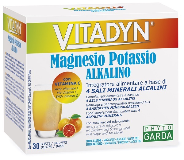 VITADYN MAGNESIO POTASSIO ALKALINO 30 BUSTINE - Farmacia Nuova Dr.ssa Gabriella Catellani