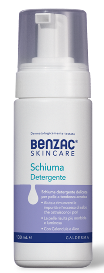 BENZAC SKINCARE SCHIUMA DETERGENTE 130 ML - Farmacia Nuova Dr.ssa Gabriella Catellani
