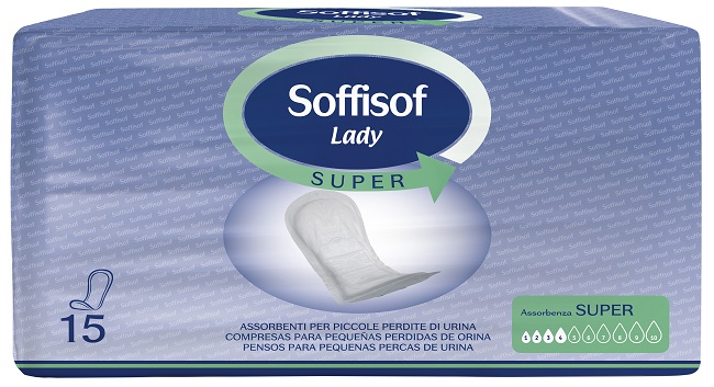 PANNOLONE PER INCONTINENZA SOFFISOF LADY CLASSIC SUPER 15 PEZZI - Farmacia Nuova Dr.ssa Gabriella Catellani