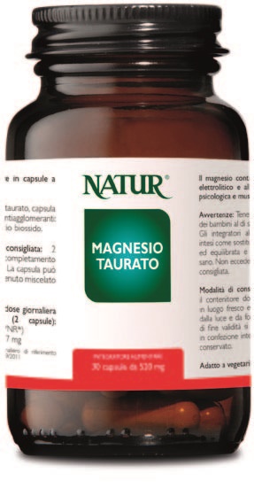 MAGNESIO TAURATO 30 CAPSULE - Farmacia Nuova Dr.ssa Gabriella Catellani