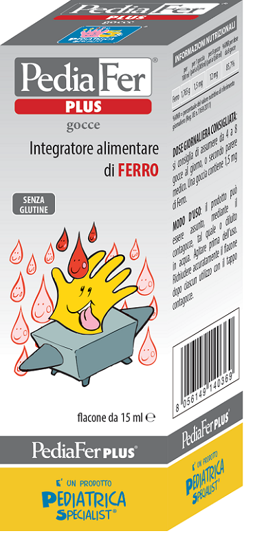 PEDIAFER PLUS GOCCE 15 ML - Farmacia Nuova Dr.ssa Gabriella Catellani
