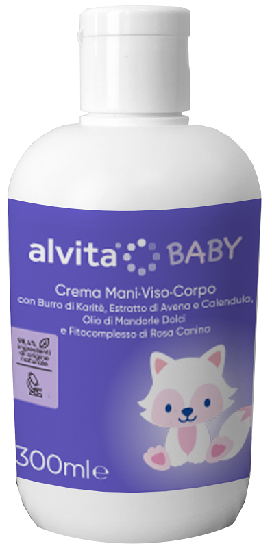 ALVITA BABY CREMA VISO-CORPO 300 ML - Farmacia Nuova Dr.ssa Gabriella Catellani