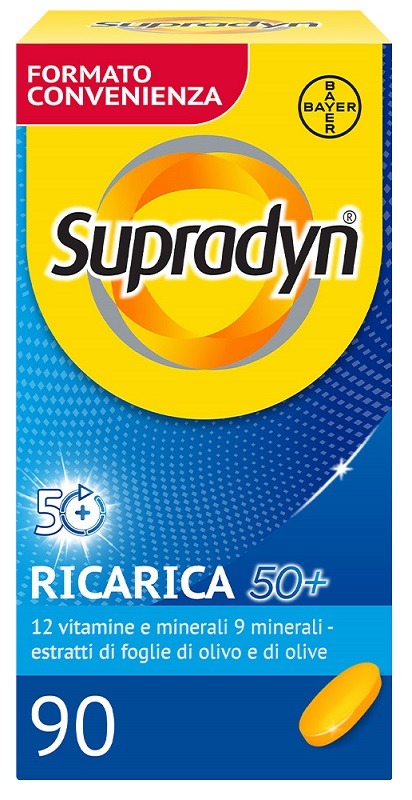 SUPRADYN RICARICA 50+ 90 COMPRESSE RIVESTITE - Farmacia Nuova Dr.ssa Gabriella Catellani