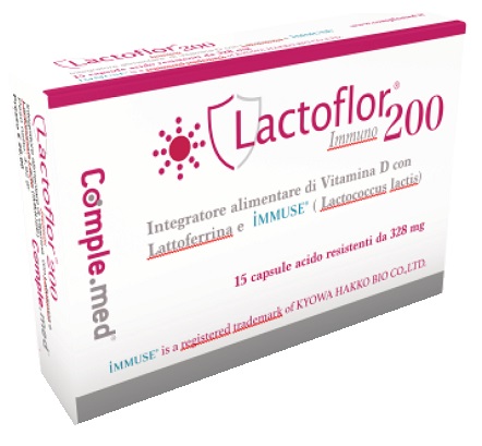 LACTOFLOR IMMUNO 200 15 CAPSULE - Farmacia Nuova Dr.ssa Gabriella Catellani