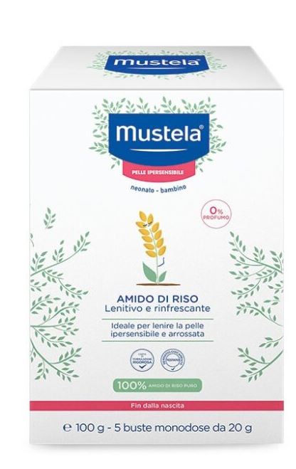 MUSTELA AMIDO DI RISO 100 G - Farmacia Nuova Dr.ssa Gabriella Catellani