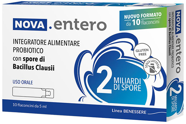 NOVA ENTERO 2 MILIARDI 10 FLACONCINI DA 5 ML - Farmacia Nuova Dr.ssa Gabriella Catellani