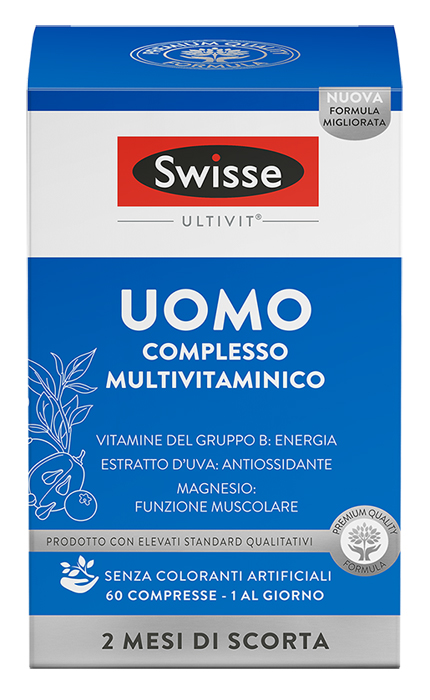SWISSE MULTIVIT UOMO 60 COMPRESSE - Farmacia Nuova Dr.ssa Gabriella Catellani
