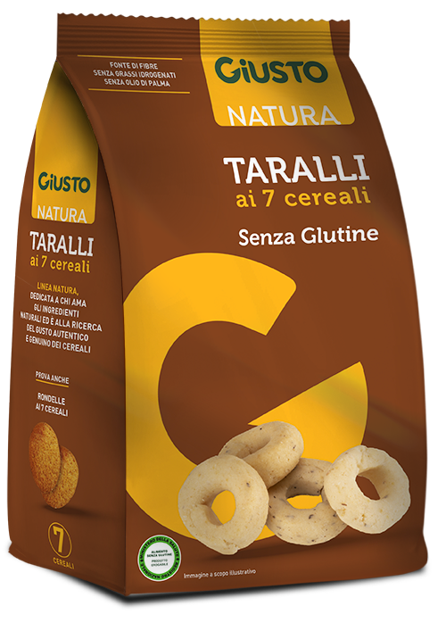 GIUSTO SENZA GLUTINE TARALLI 7 CEREALI 175 G - Farmacia Nuova Dr.ssa Gabriella Catellani