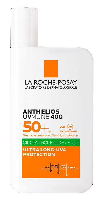 ANTHELIOS FLUIDO OIL CONTROL COLORATO UVMUNE SPF50+ 50 ML - Farmacia Nuova Dr.ssa Gabriella Catellani
