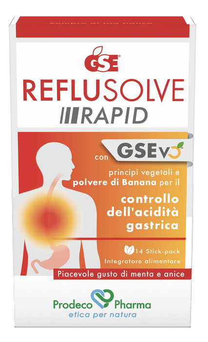 GSE REFLUSOLVE RAPID 14 STICK PACK - Farmacia Nuova Dr.ssa Gabriella Catellani