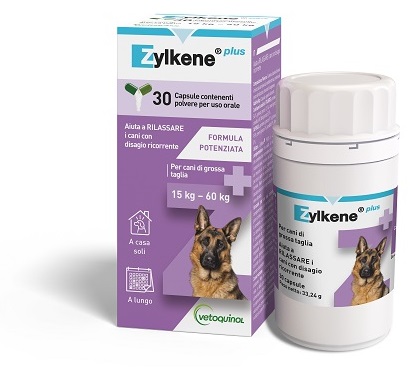 ZYLKENE PLUS CANI 15-60 KG 30 CAPSULE - Farmacia Nuova Dr.ssa Gabriella Catellani