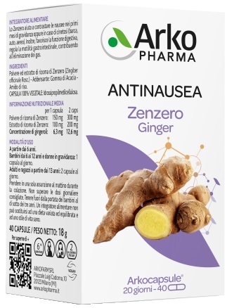 ARKOCPS ZENZERO 40 CAPSULE - Farmacia Nuova Dr.ssa Gabriella Catellani
