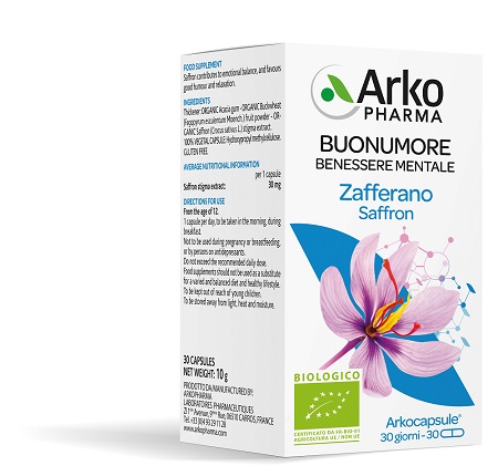 ARKOCPS ZAFFERANO BIO 30 CAPSULE - Farmacia Nuova Dr.ssa Gabriella Catellani