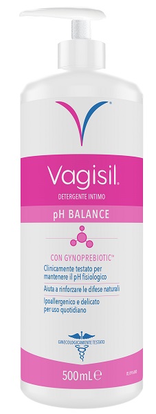 VAGISIL DETERGENTE PH BALANCE 500 ML - Farmacia Nuova Dr.ssa Gabriella Catellani