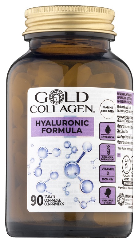 GOLD COLLAGEN HYALURONIC 90 COMPRESSE - Farmacia Nuova Dr.ssa Gabriella Catellani