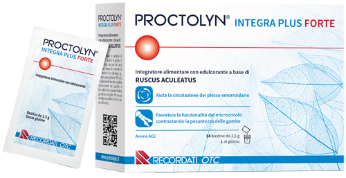 PROCTOLYN INTEGRA PLUS FORTE 14 BUSTINE - Farmacia Nuova Dr.ssa Gabriella Catellani